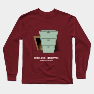 Being John Malkovich - Alternative Movie Poster Long Sleeve T-Shirt